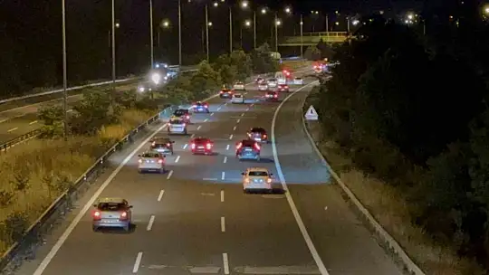 Anadolu Otoyolu Düzce geçişinde akıcı yoğunluk devam ediyor