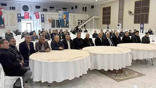 Araban'da esnaf odası başkanı Ahmet Karakuş güven tazeledi