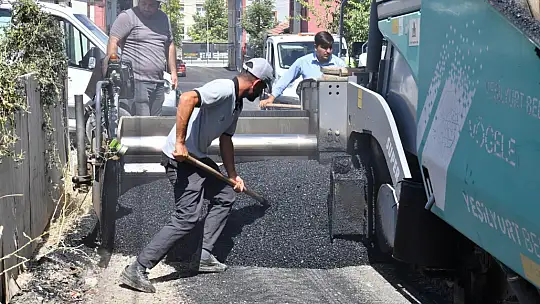 Aşağıbağlar Mahallesi'nde yol konforu artıyor