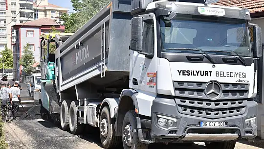 Aşağıbağlar Mahallesi'nde yol konforu artıyor