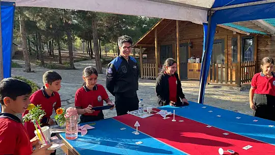 Astronot Tuva Cihangir Atasever, Şahinbeyli öğrencilerle buluştu