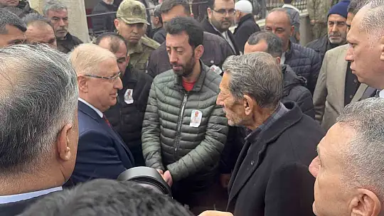 Bakan Güler, Kilis'te Kıbrıs Gazisi'nin cenazesine katıldı