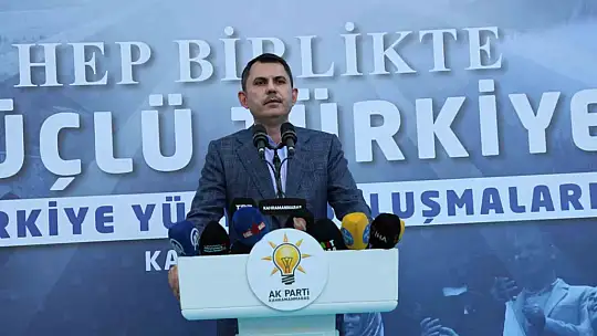 Bakan Kurum: