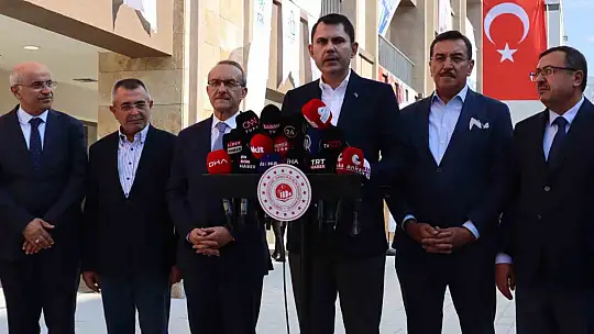 Bakan Kurum: 'Şehirlerimiz her alanda ayağa kalkıyor'