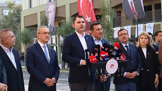 Bakan Kurum: 'Şehirlerimiz her alanda ayağa kalkıyor'