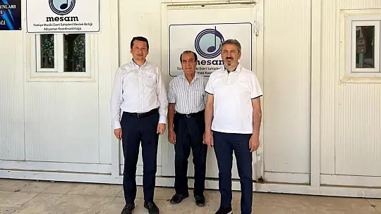 Bakan Yardımcısı Ahmet Aydın'dan MESAM'a ziyaret