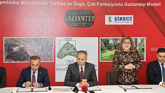 Bakan Yerlikaya'nın katılımıyla Türkiye'de ilk olacak AMATEM'le bahar projesi için imzalar atıldı