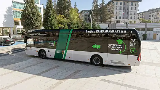 Başkan Görgel: Yeşil ulaşım hamlemizle Kahramanmaraş'ımızı geleceğe taşıyoruz.