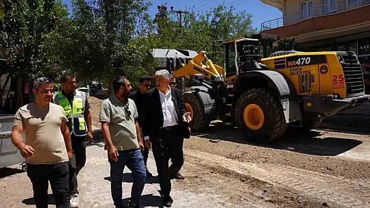 Başkan Hallaç: 'Konforlu ve dayanıklı yollarla Kahta'yı geleceğe hazırlıyoruz'