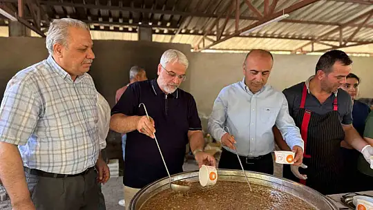 Başkan Kablan'dan Şeybor ziyaretinde aşure mesajı