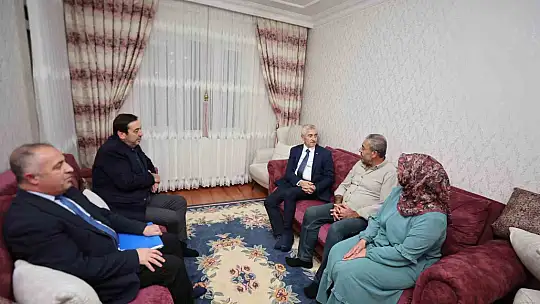 Başkan Tahmazoğlu'ndan aile ve esnaf ziyaretleri