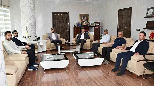 Başkan Tutdere ATSO yönetimiyle bir araya geldi