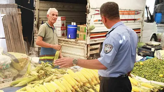 Battalgazi'de pazar yerlerinde hassas denetim