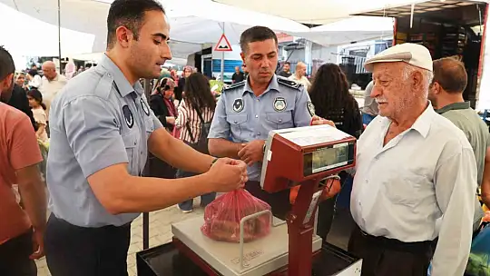Battalgazi'de pazar yerlerinde hassas denetim