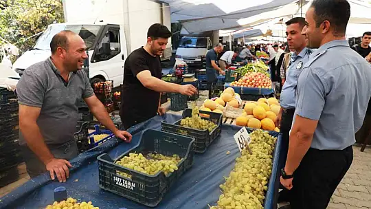 Battalgazi'de pazar yerlerinde hassas denetim