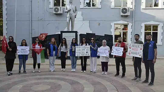 Besni'de Filistin'e destek yürüyüşü düzenlendi
