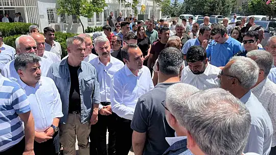 Besni halkından Kaymakam Partal'a vefa dolu uğurlama