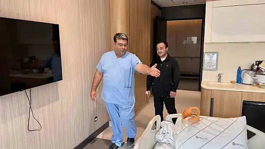 Beyincik sarkması ameliyatı sonrası sağlığına kavuştu