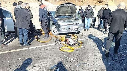 Bingöl'de feci kaza: 2 ölü, 3 yaralı