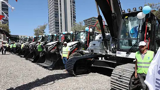 Büyükşehir, 47 milyon lira değerinde yeni araç filosu kurdu