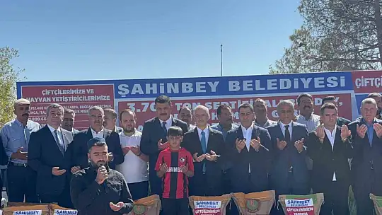 Çiftçilere bin 700 ton tohum ve 2 bin ton gübre desteği
