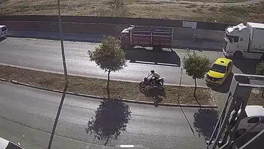 Cinayet gibi kaza kamerada