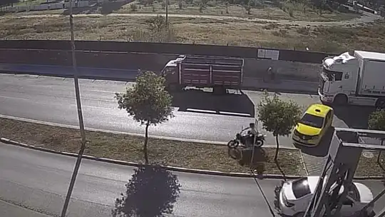Cinayet gibi kaza kamerada