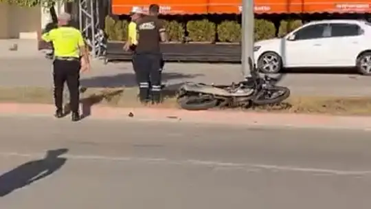 Cinayet gibi kaza kamerada