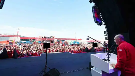 Cumhurbaşkanı Erdoğan bu topraklarda biz ev sahibiyiz