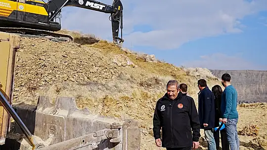 Darende'de Millet Bahçesi için ilk kazma vuruldu