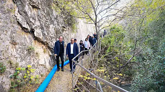 Darende'nin su sorununa kalıcı çözüm