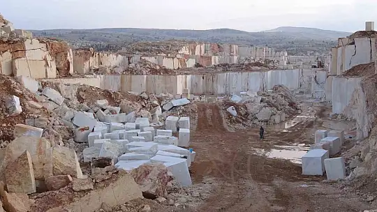 Deprem bölgesi Malatya'dan Çin ve Hindistan'a milyon dolarlık mermer ihracatı