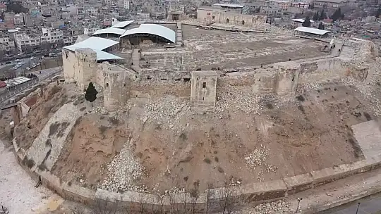 Depremde ağır hasar alan Gaziantep Kalesi'nin restorasyonu tamamlandı