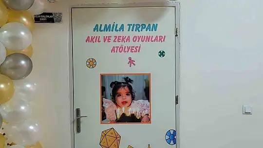 Depremde kaybettiği kızı için akıl ve zeka oyunları atölyesi açtı