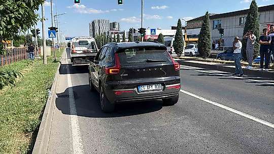 Aracın çarptığı yaya ağır yaralandı
