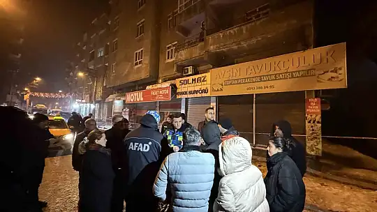 Diyarbakır'da binanın kolonu çatladı, 83 kişi tahliye edildi