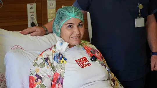 Adıyaman'da kalp kapakçığı değişen kadın doğum gününde sağlığına kavuştu