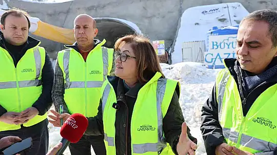 Dülük-OSB Tüneli'nin dörtte biri tamamlandı