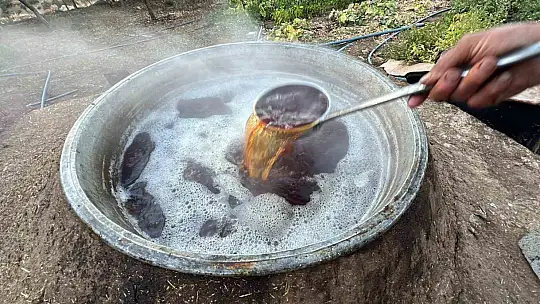 Ekinözü'nde bağ bozumu sonrası pekmez telaşı