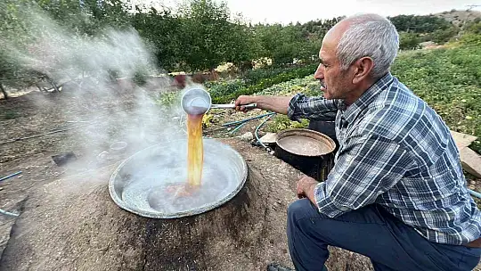 Ekinözü'nde bağ bozumu sonrası pekmez telaşı