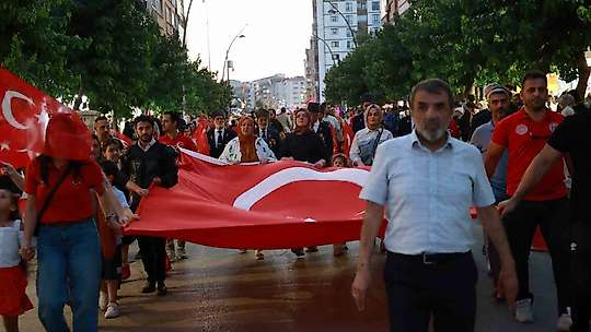 Elazığ'da 15 Temmuz Demokrasi ve Milli Birlik Günü programı