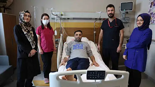 Elazığ'da 45 yaşındaki hasta 50 dakikalık kalp masajıyla hayata döndürüldü