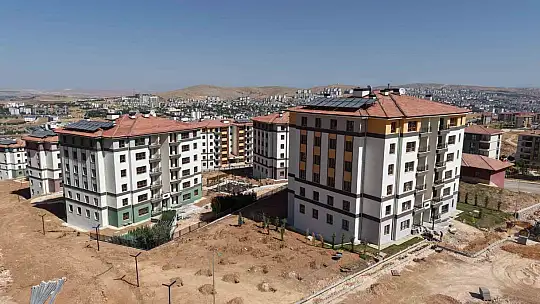 Elazığ'da deprem konutları yüzde 90 tamamlandı