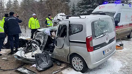 Elazığ'da feci kaza: Çift hayatını kaybetti