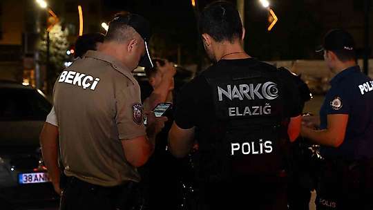 Elazığ'da geniş kapsamlı asayiş uygulaması