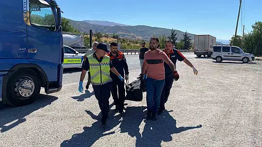 Elazığ'da hafif ticari araç tırın altına girdi: 1 ölü