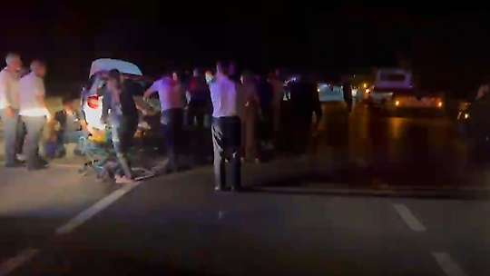 Elazığ'da iki otomobil çarpıştı: 6 yaralı