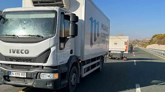 Elazığ'da minibüs ile kamyon çarpıştı: 1 yaralı