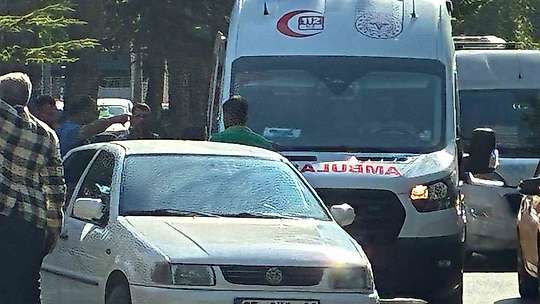 Elazığ'da otomobiller çarpıştı: 2 yaralı