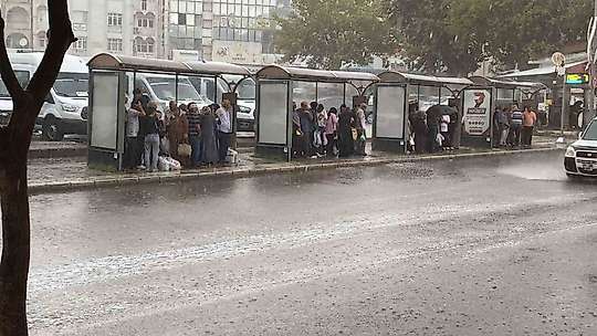 Elazığ'da sağanak ve dolu etkili oldu